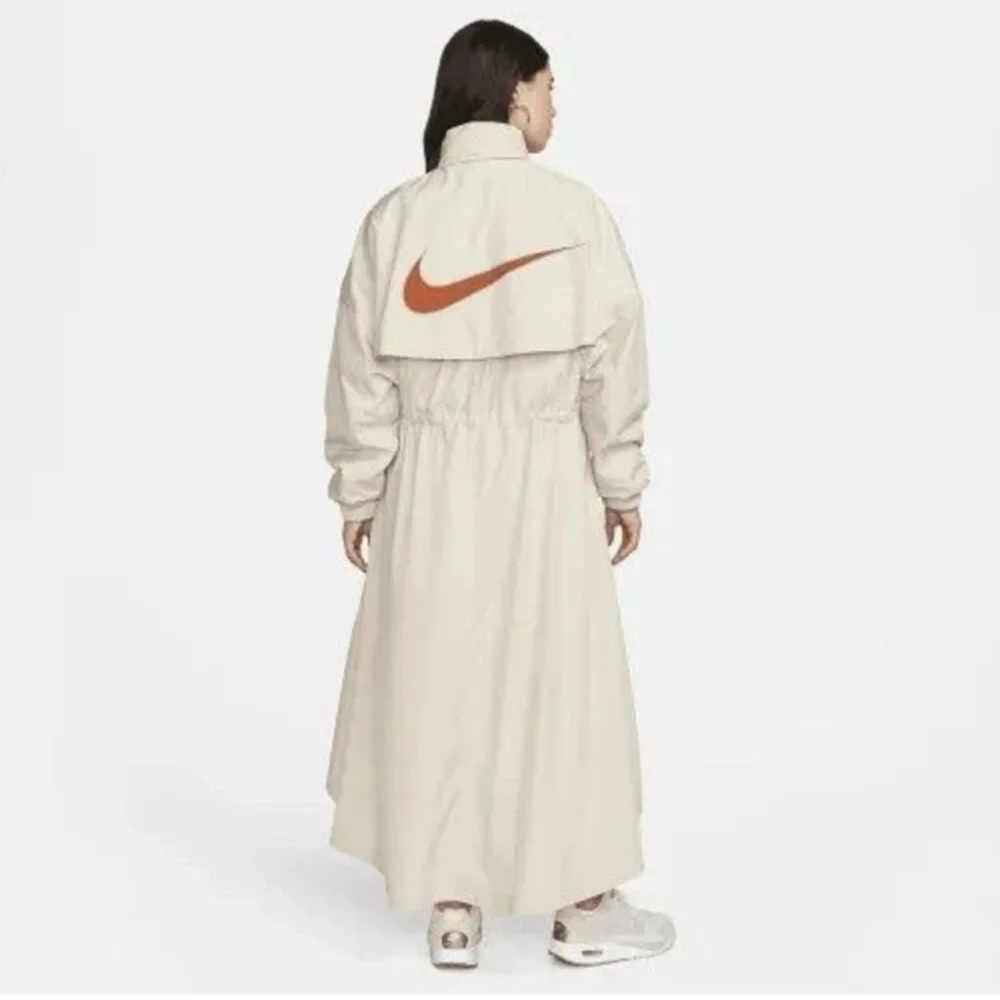 Nike Hooded Lightweight Trench Coat - Picture 7 of 12